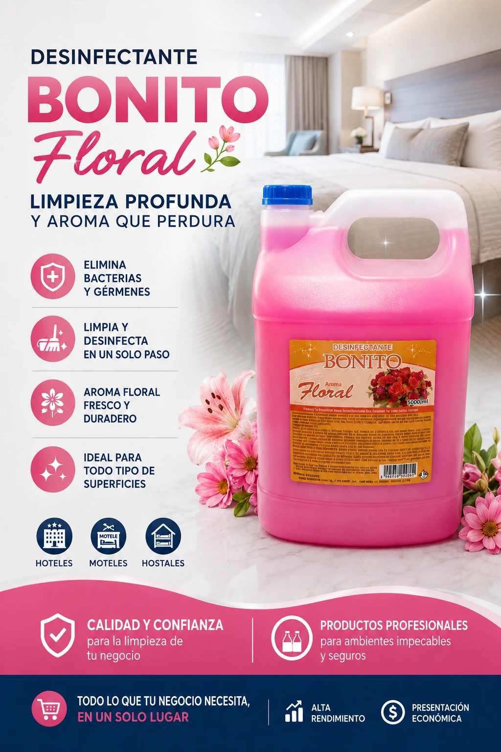 Desinfectante bonito